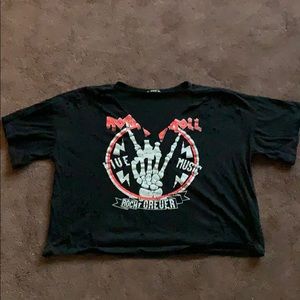 Rock N Roll Distressed Shirt